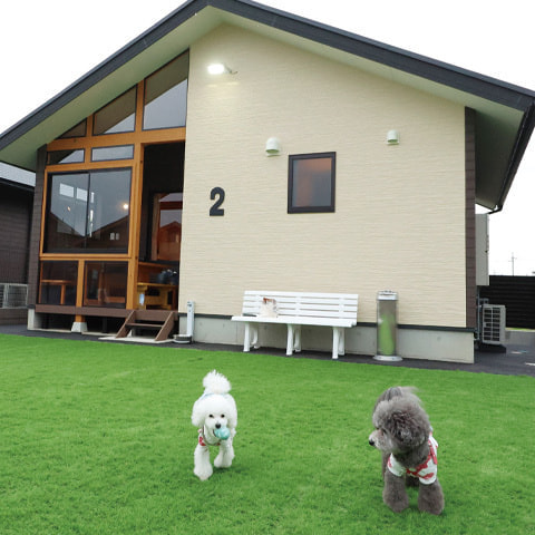 ドッグラン付コテージ